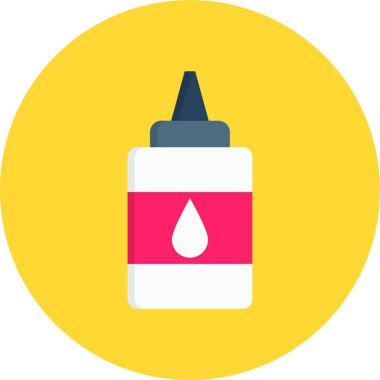 Yapıştırıcı ağ ikonu vektör illüstrasyonu