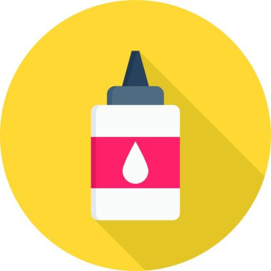 Yapıştırıcı ağ ikonu vektör illüstrasyonu