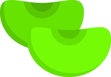 bezelye ağı simgesi, vektör illüstrasyonu 