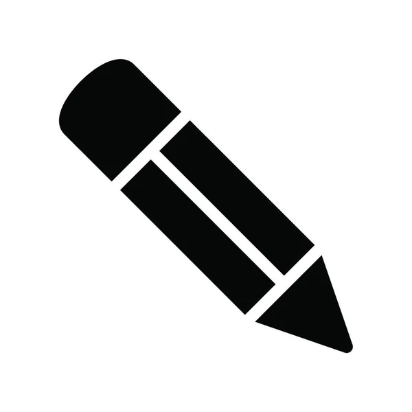 Schrijven Pen Web Icoon Vector Illustratie — Stockvector