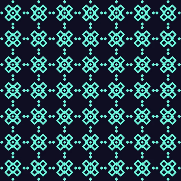 Géométrique Simple Luxe Bleu Motif Minimaliste Avec Des Lignes — Image vectorielle