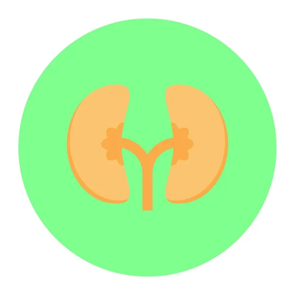 尿管網のアイコンベクトル図 — ストックベクタ