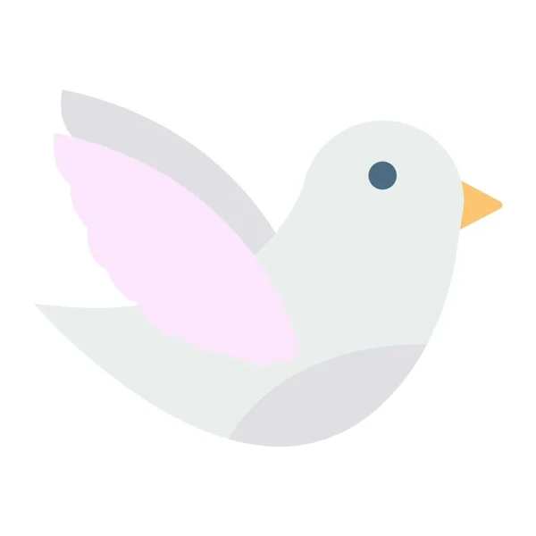 Illustration Vectorielle Icône Web Oiseau — Image vectorielle