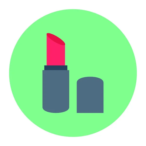 Lipstick Web Icon Vector Illustration — Vettoriale Stock