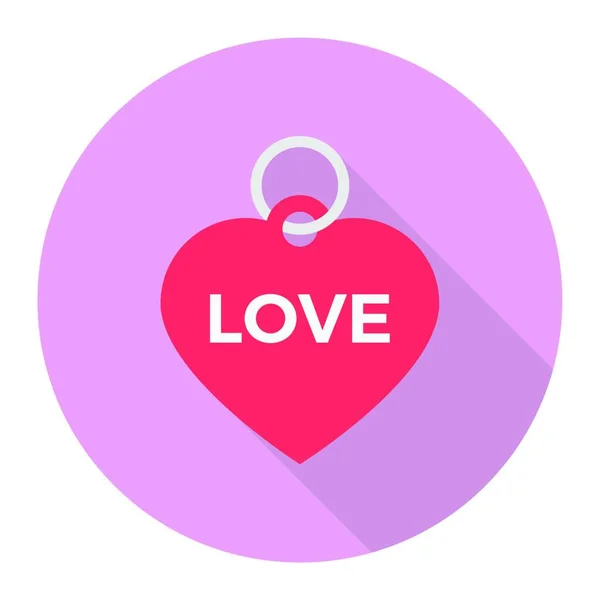 Romance Icon Vector Illustration Simple Design — Stock Vector