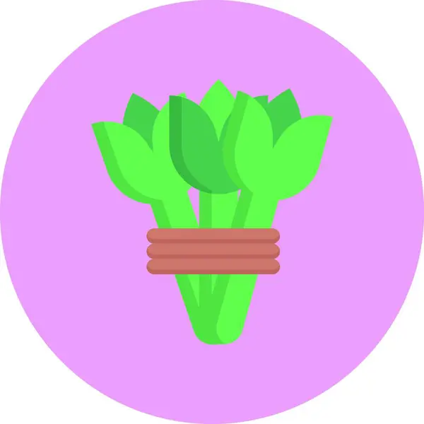 Icona Delle Verdure Illustrazione Vettoriale — Vettoriale Stock