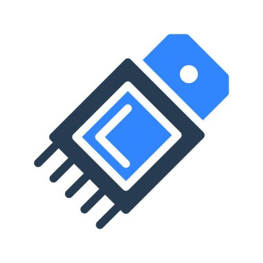 pin ağ simgesi, vektör illüstrasyonu 