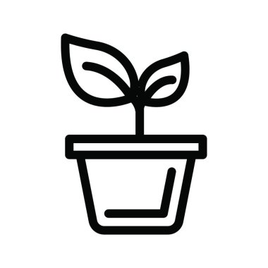 Büyüme simge vektör çizim