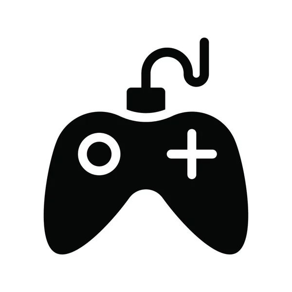 Απεικόνιση Διανύσματος Εικονιδίου Ιστού Gamepad — Διανυσματικό Αρχείο