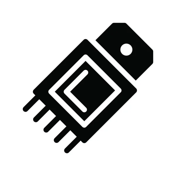 Adapter Symbol Vektor Illustration — Stockvektor