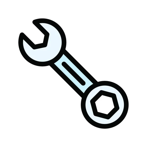Werkzeug Symbol Vektor Illustration — Stockvektor