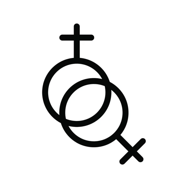 Sex Icon Vector Illustration — Stock Vector