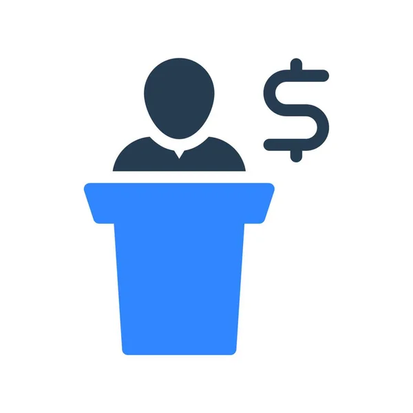 Illustration Icon Speech — Stock Vector