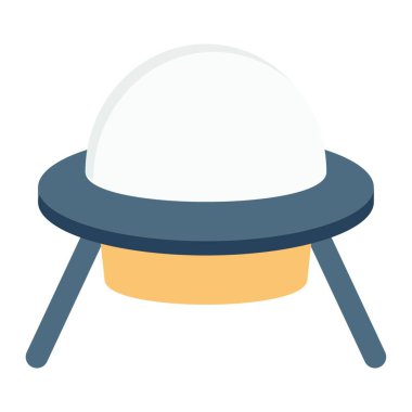 UFO uzay aracı çizimi, yabancı gemi