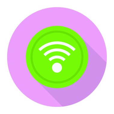 İnternet simgesi, vektör illüstrasyonu