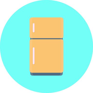 Dondurucu simgesi, web basit illüstrasyonu