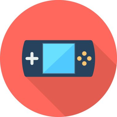 gamepad web simgesi vektör illüstrasyonu