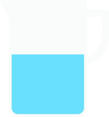 su ikonu vektör illüstrasyon simgesi, vektör illüstrasyonu 