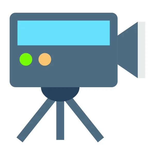 Kamera Web Icon Vektor Illustration — Stockvektor