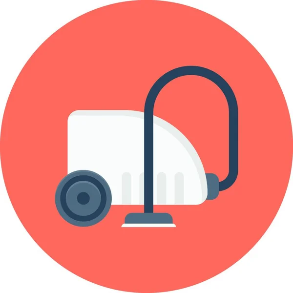 Icon Für Staubsauger Web Einfache Illustration — Stockvektor