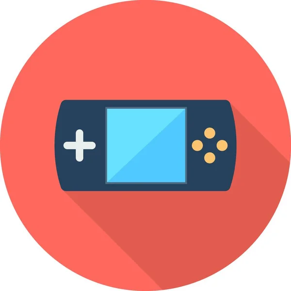 Gamepad Web Icon Vector Illustration — 스톡 벡터