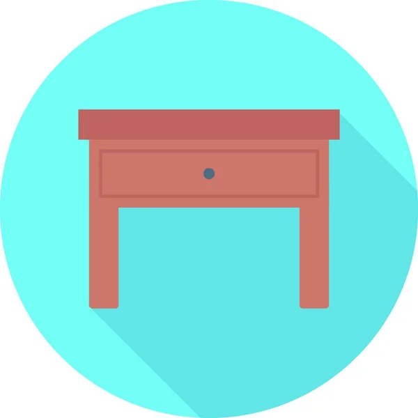 Furniture Web Icon Vector Illustration — 图库矢量图片