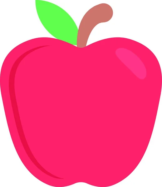 Apple Web Icon Vektor Illustration — Stockvektor