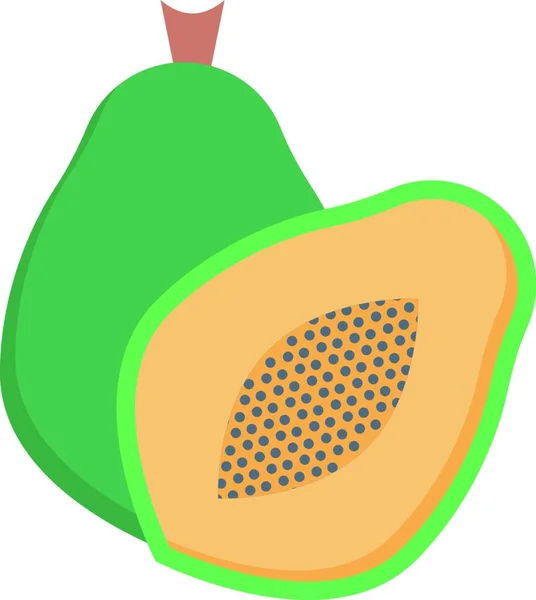 Meyve Simgesi Vektör Illüstrasyonu — Stok Vektör