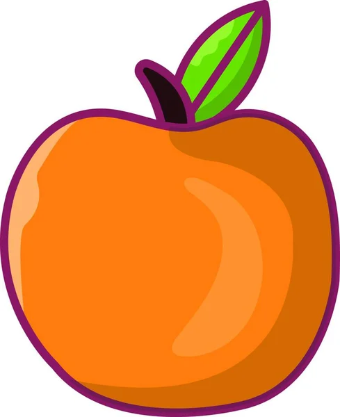柑橘類のアイコンベクトルイラスト — ストックベクタ