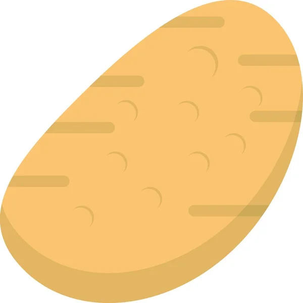 Potato Icon Vector Illustration — Vector de stock