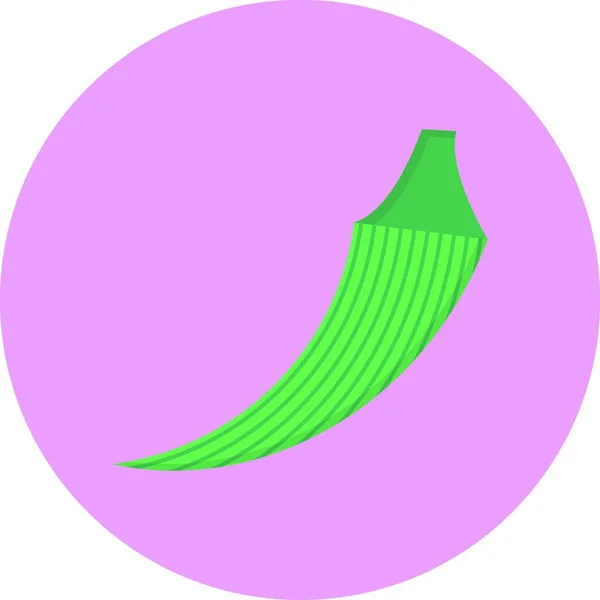 Ikona Roślinna Ilustracja Wektora — Wektor stockowy