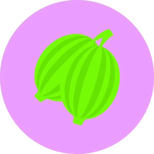 Frucht Symbol Vektorillustration — Stockvektor