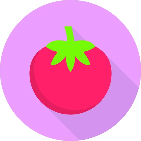 Tomaten Symbol Vektor Illustration — Stockvektor