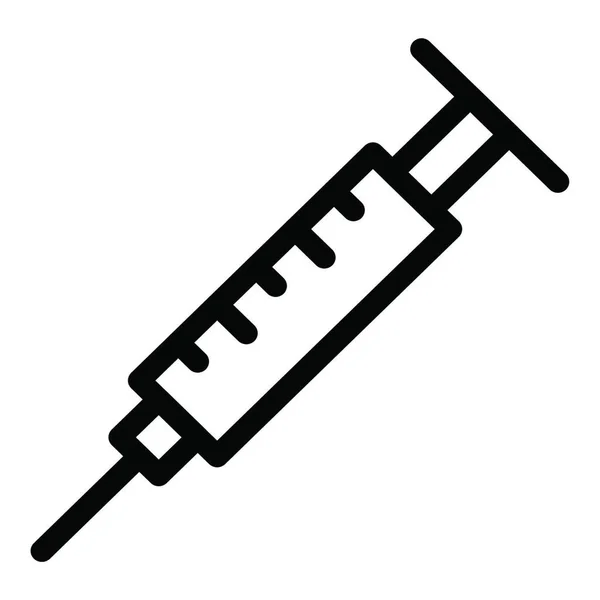 Icona Della Vaccinazione Illustrazione Vettoriale — Vettoriale Stock