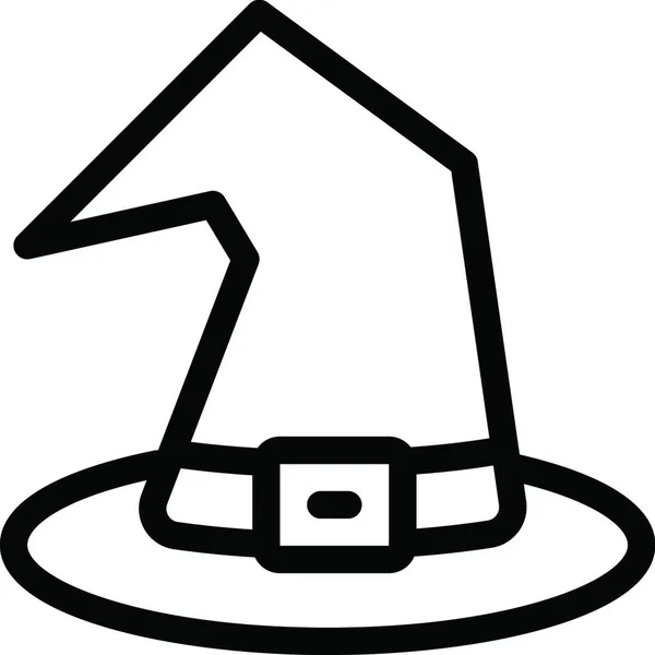Hat Icon Vector Illustration — Stock Vector