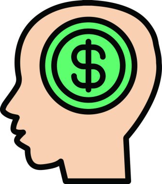 mind icon vector illustration 