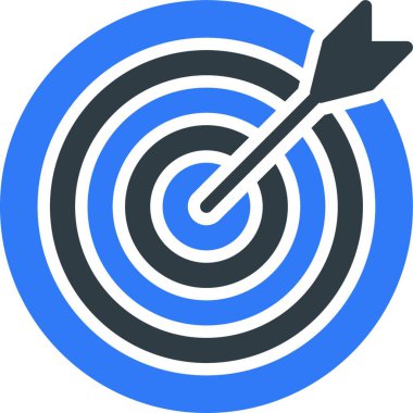 odak simge vektör çizim  