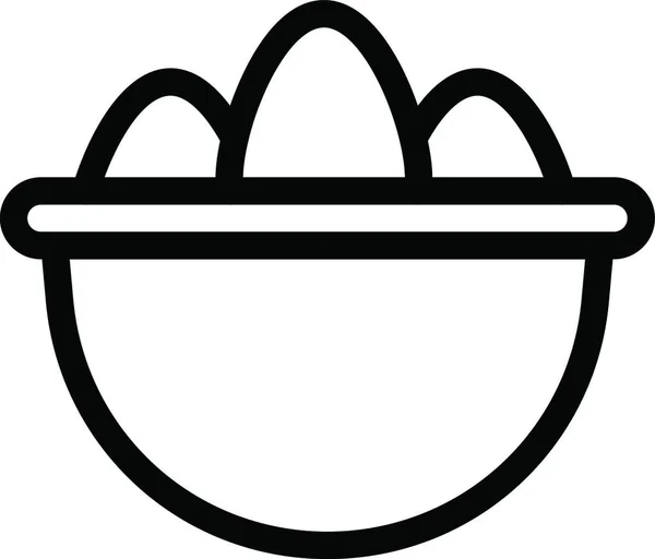 Ikona Wielkanocy Ilustracja Wektora — Wektor stockowy
