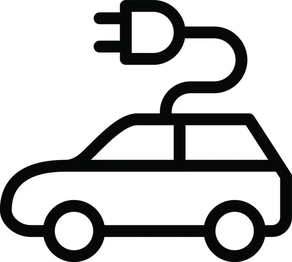 Auto Symbol Vektor Illustration — Stockvektor