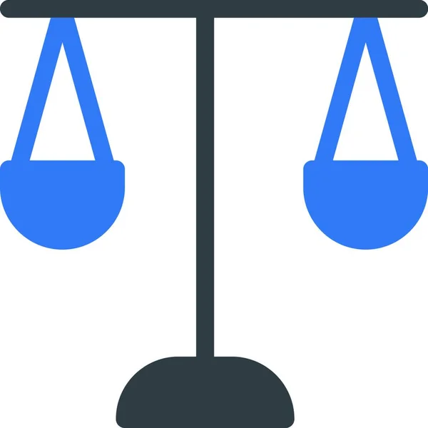 Icona Del Tribunale Illustrazione Vettoriale — Vettoriale Stock