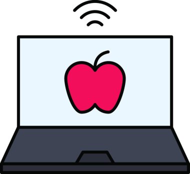 diyet, basit vektör çizimi