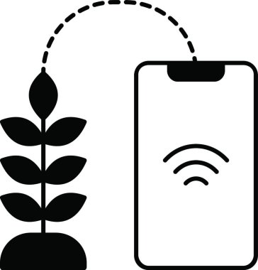 Tarım, basit vektör illüstrasyonu