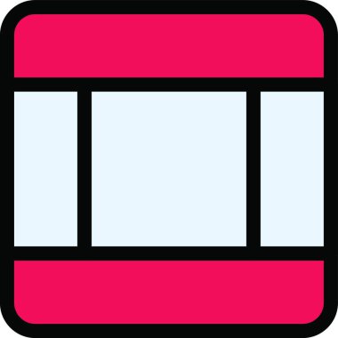 Evet tasarım, basit vektör illüstrasyonu