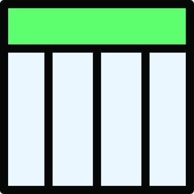 içerik tasarımı, basit vektör illüstrasyonu