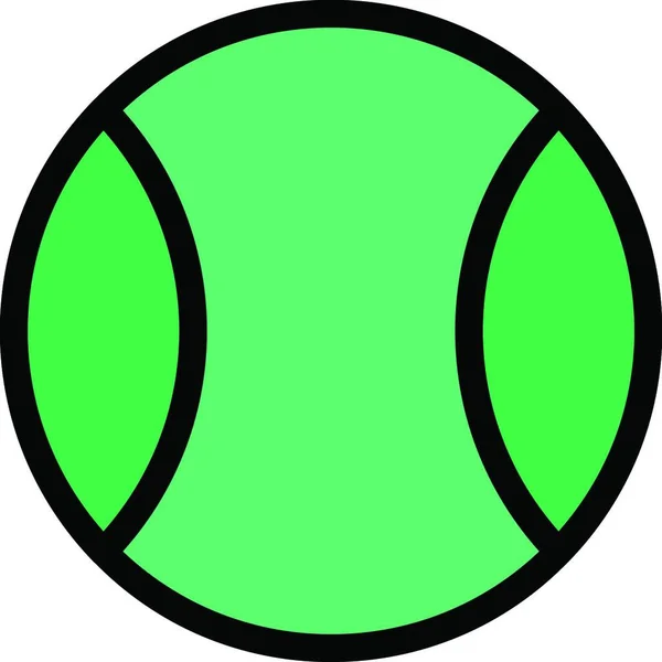Tennis Ikon Vektor Illustration — Stock vektor