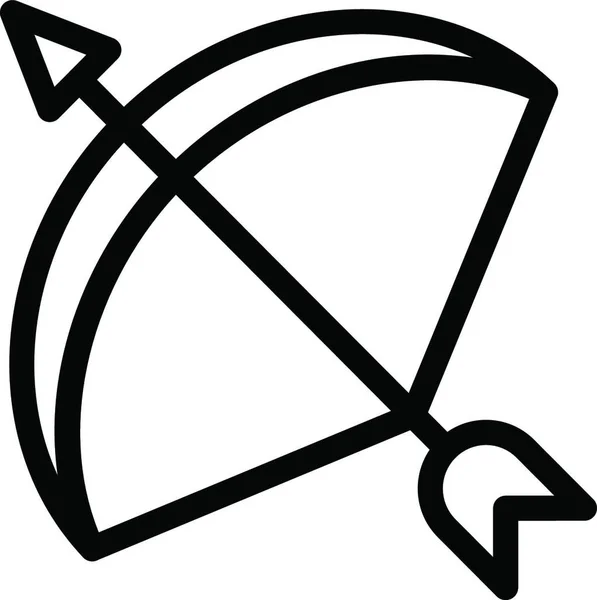 Dart Symbol Vektorillustration — Stockvektor