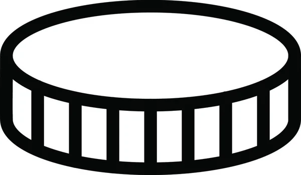 Trampolín Icono Ilustración Vectorial — Vector de stock