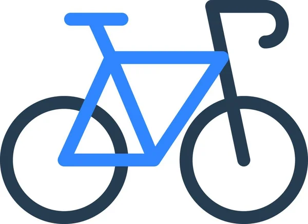 自転車 Web アイコン ベクトル図 — ストックベクタ