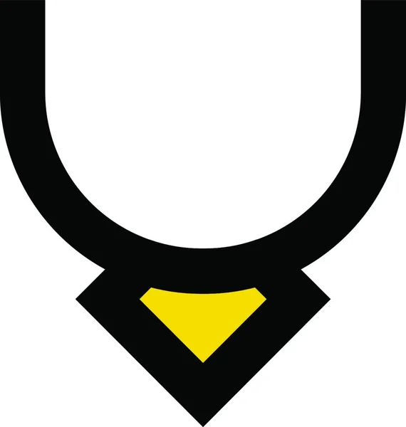 Ikona Medailon Vektorová Ilustrace — Stockový vektor