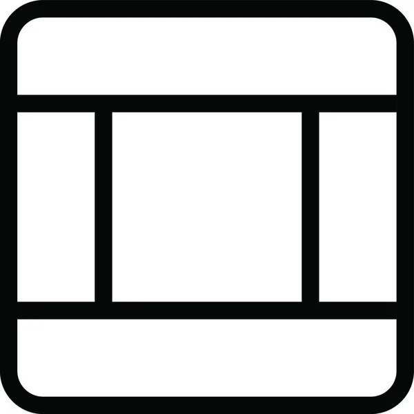 Dashboard Web Icon Vektor Illustration — Stockvektor
